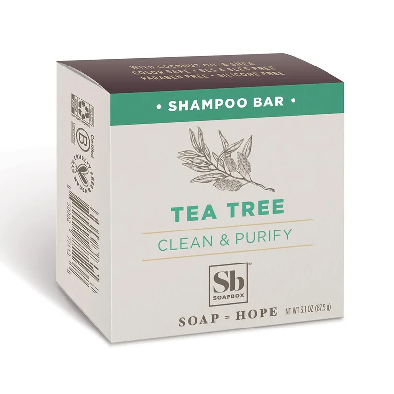 Clean & Purify Shampoo Bar Tea Tree (2020 formulation)