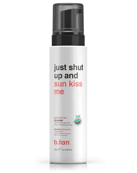 Just Shut Up and Sun Kiss Me Gradual Tan Lotion, Medium to Tan
