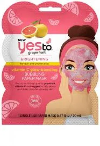 Grapefruit Brightening Vitamin C Bubbling Face Mask