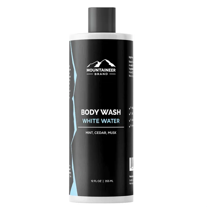 Natural Body Wash, White Water