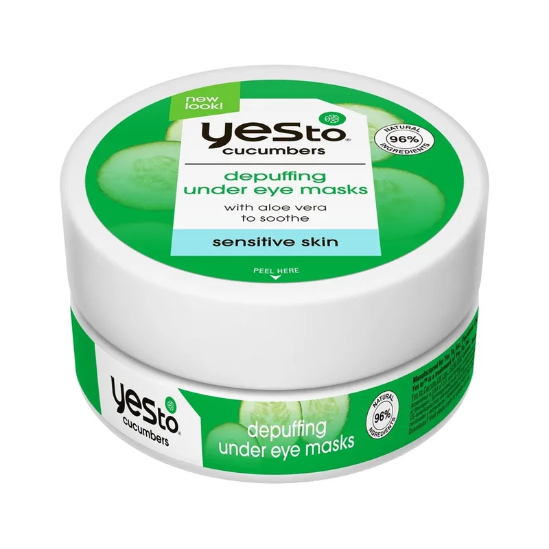 Cucumbers Depuffing Undereye Masks, 8 Pairs