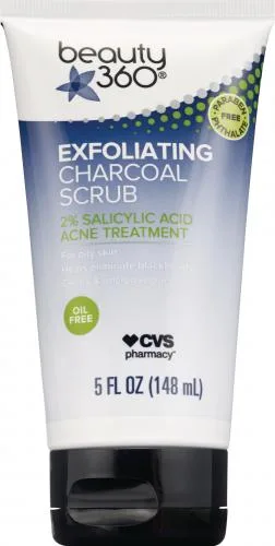 Exfoliating Scrub, Charcoal (2019 formulation)