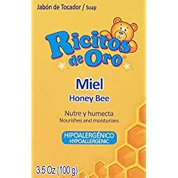 Ricitos De Oro Hypoallergenic Soap Honey Bee & Argan (2020 formulation)