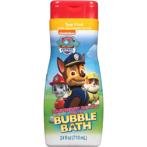 Paw Patrol Raspberry Rescue Scented Bubble Bath (2019 formulation)