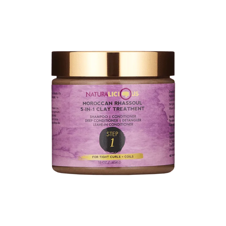 Moroccan Rhassoul 5-in-1 Clay Treatment (2020 formulation)