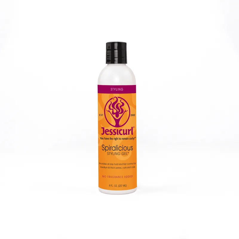 Spiralicious Styling Gel, Provides All Day Hold and Frizz Control for Medium & Thick Waves, Curls and Coils