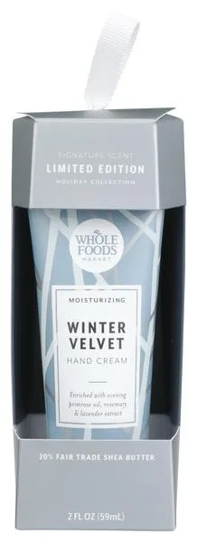 Moisturizing Hand Cream, Winter Velvet (2020 formulation)