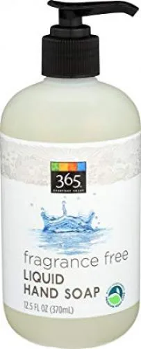 Liquid Hand Soap, Fragrance Free (2019 formulation)