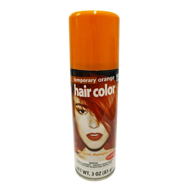 Temporary Hair Color Spray, Orange