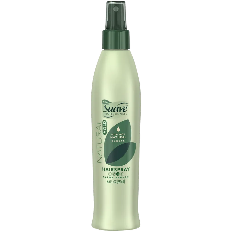 Natural Hold Hairspray, Bamboo (2019 formulation)
