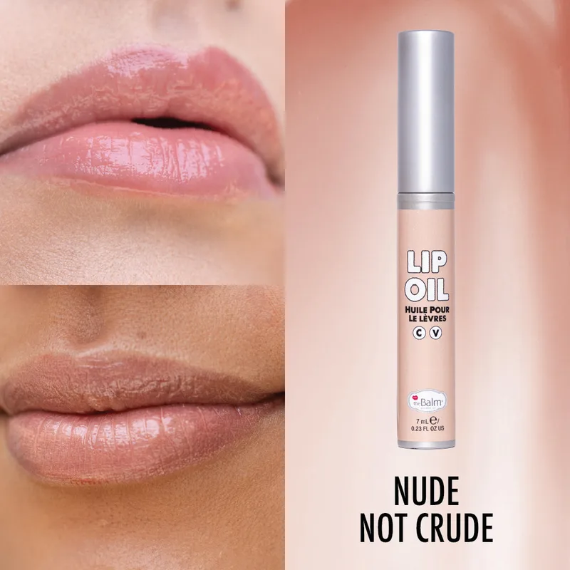 Lip Oil, Nude Not Crude