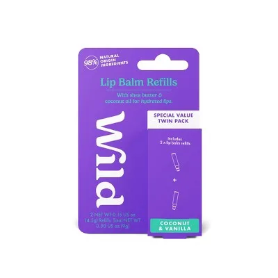 Cosmetics Coconut & Vanilla Lip Balm Refill