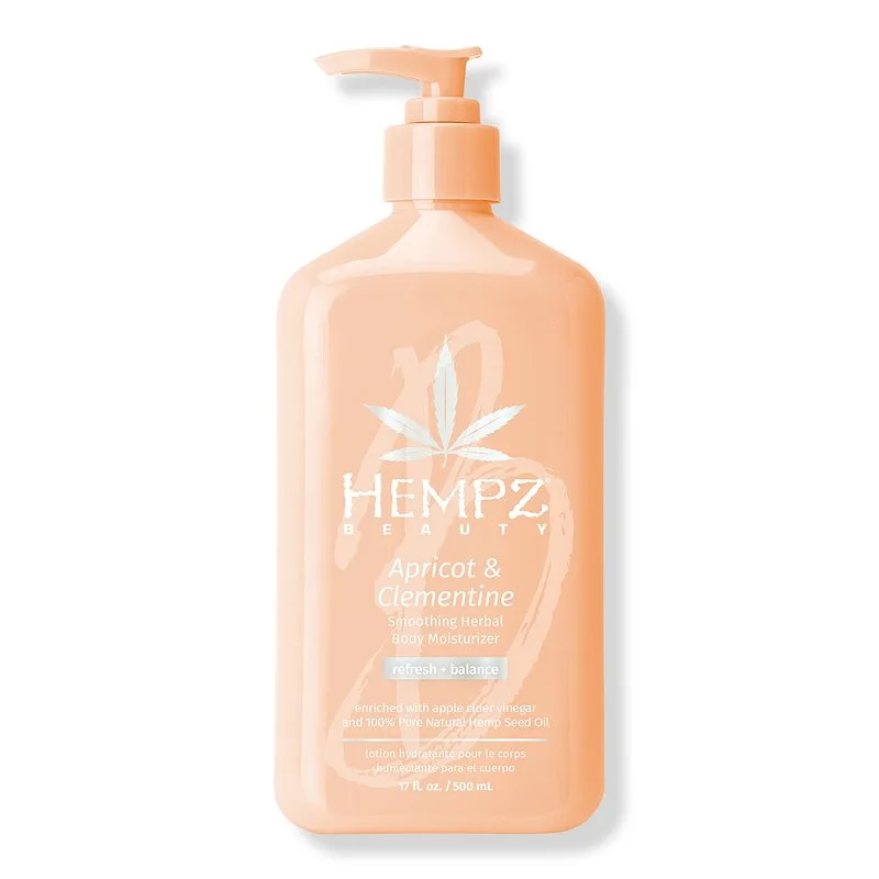 Smoothing Herbal Body Moisturizer, Apricot & Clementine