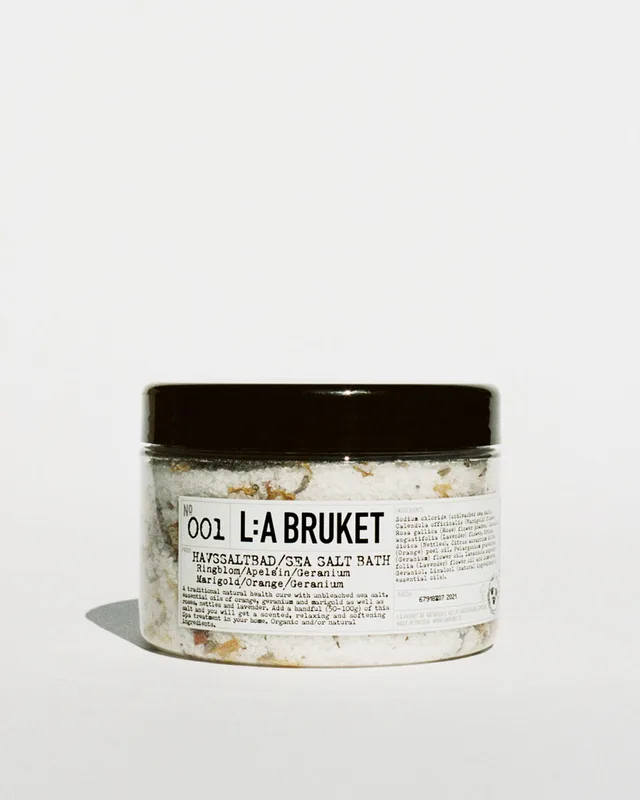 001 Sea Salt Bath, Marigold, Orange, Geranium