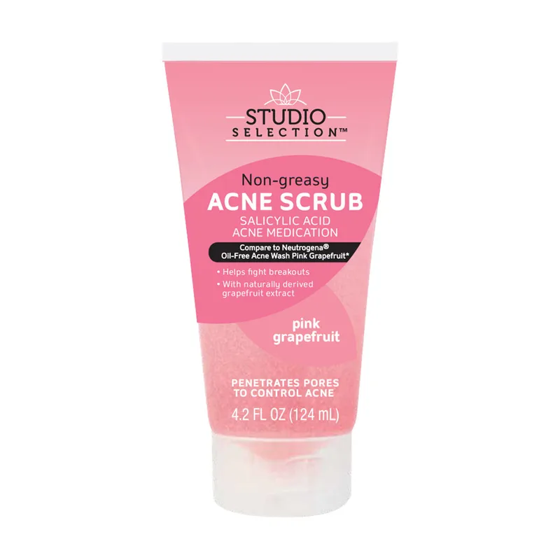 Oil-Free Acne Scrub, Pink Grapefruit
