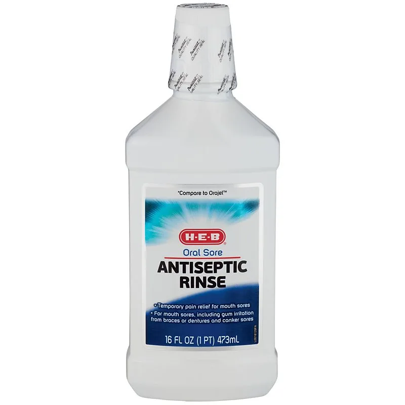 Oral Sore Antiseptic Rinse