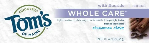Whole Care Fluoride Toothpaste Cinnamon-Clove