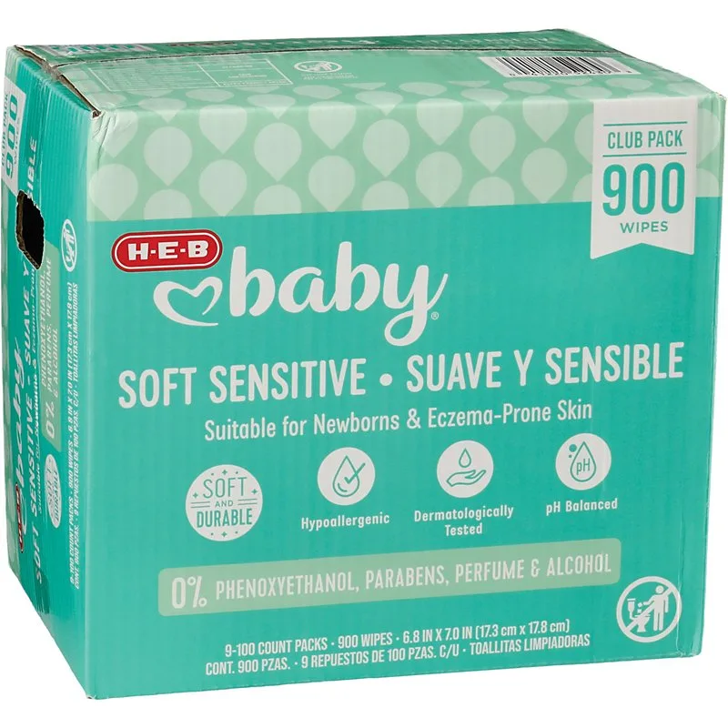 Baby Soft Sensitive Wipes