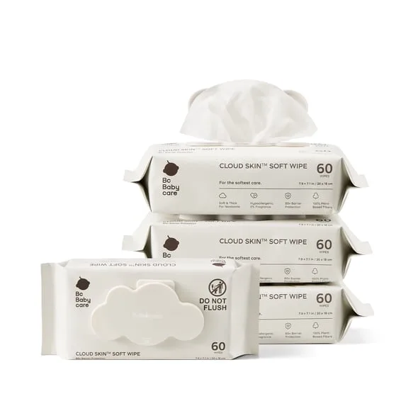 Baby Care Cloud Whisper Baby Dry Wipes