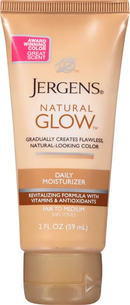 Natural Glow Daily Moisturizer, Fair to Medium Skin Tones (2020 formulation)
