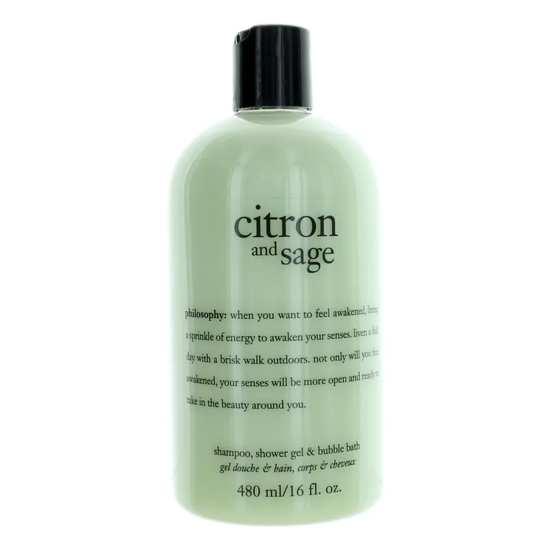 Citron Sage Shampoo/Shower Gel/Bubble Bath