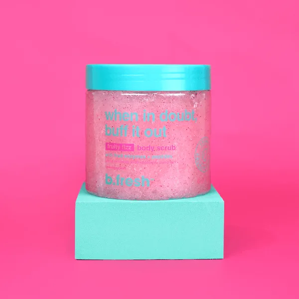 Fruity Fizz Body Scrub, When in Doubt Buff it Out