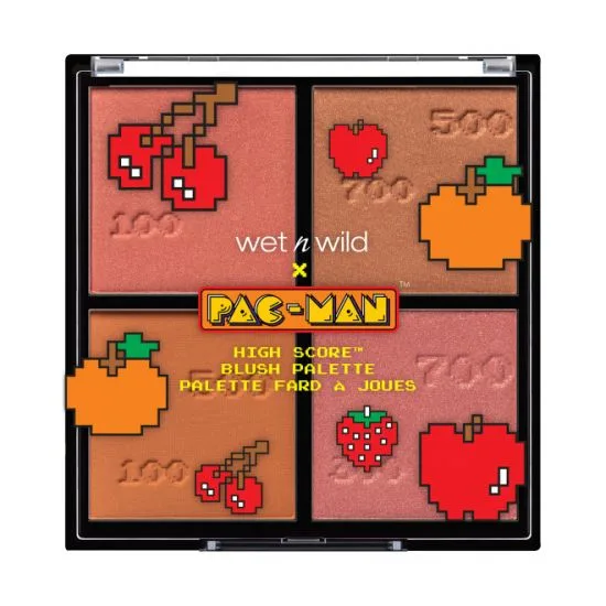 PAC-MAN High Score Blush Palette (2019 formulation)