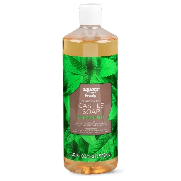 Beauty Plant Based Castile Soap, Peppermint (2018 formulation)