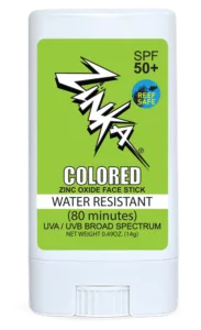 Facestick, Neon Green Colored, SPF 50+