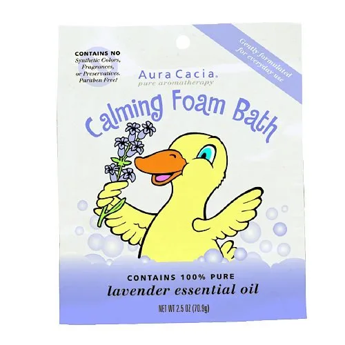 Aromatherapy Foam Bath for Kids, Calming/Lavender