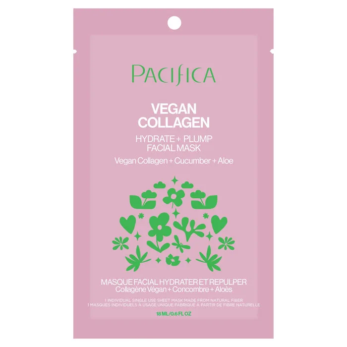 Vegan Collagen Hydrate and Plump Facial Mask