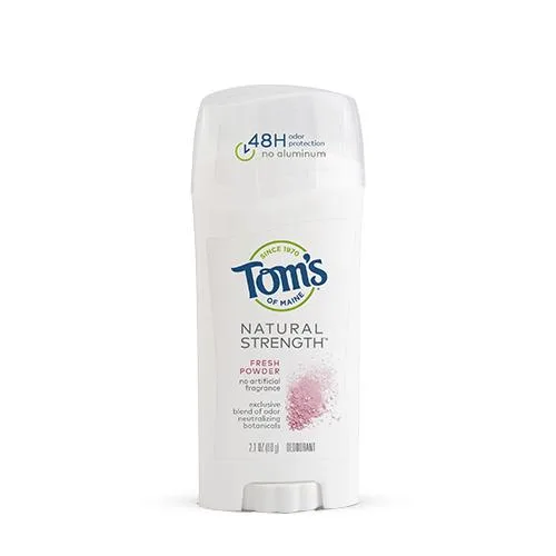 Natural Strength Deodorant, Fresh Powder (2019 formulation)
