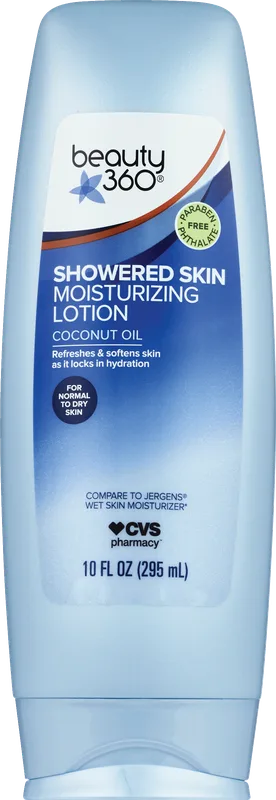 Showered Skin Moisturizing Lotion Coconut Oil (2020 formulation)