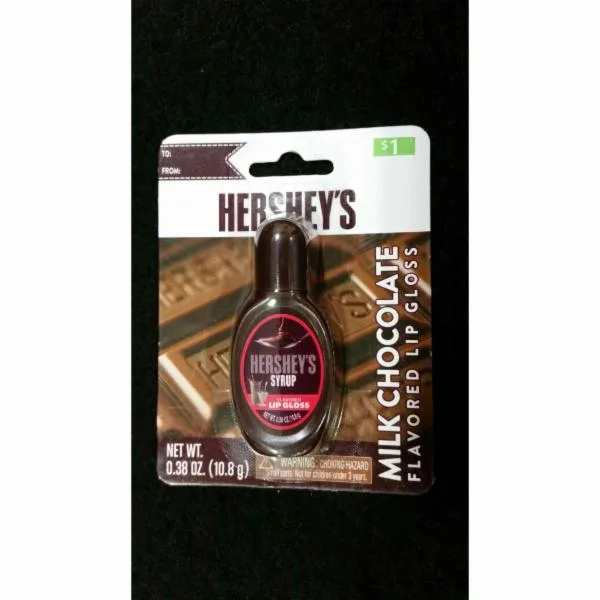 Flavored Lip Gloss, Milk Chocolate (2019 formulation)