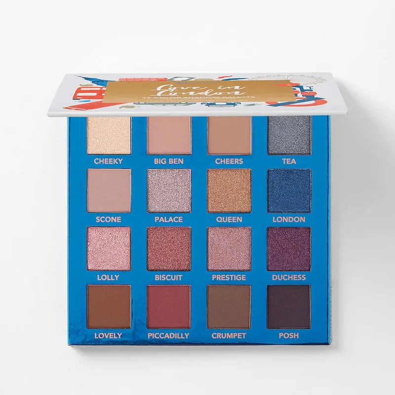 Love in London 16 Color Shadow Palette (2019 formulation)
