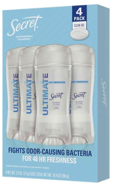 Ultimate 4 in 1 Protection Antiperspirant Deodorant, Classic Clean