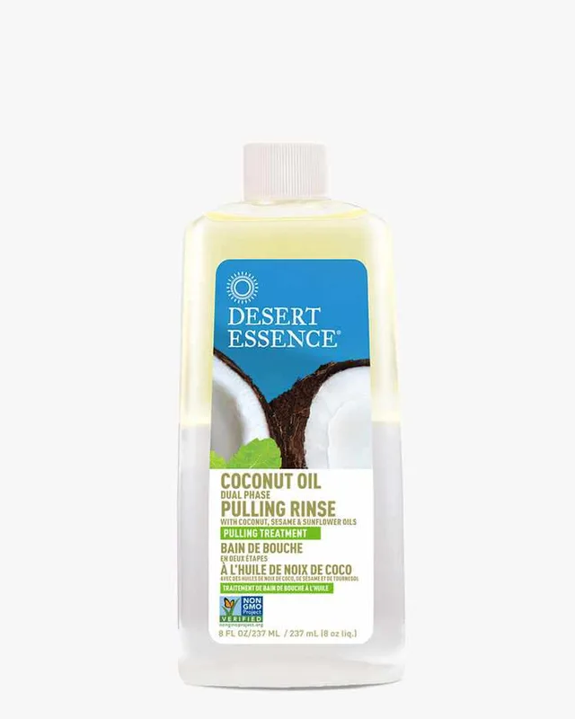 Coconut Oil Dual Phase Pulling Rinse, Mint