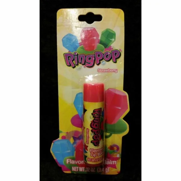 Flavored Lip Balm, Strawberry, Strawberry (2019 formulation)
