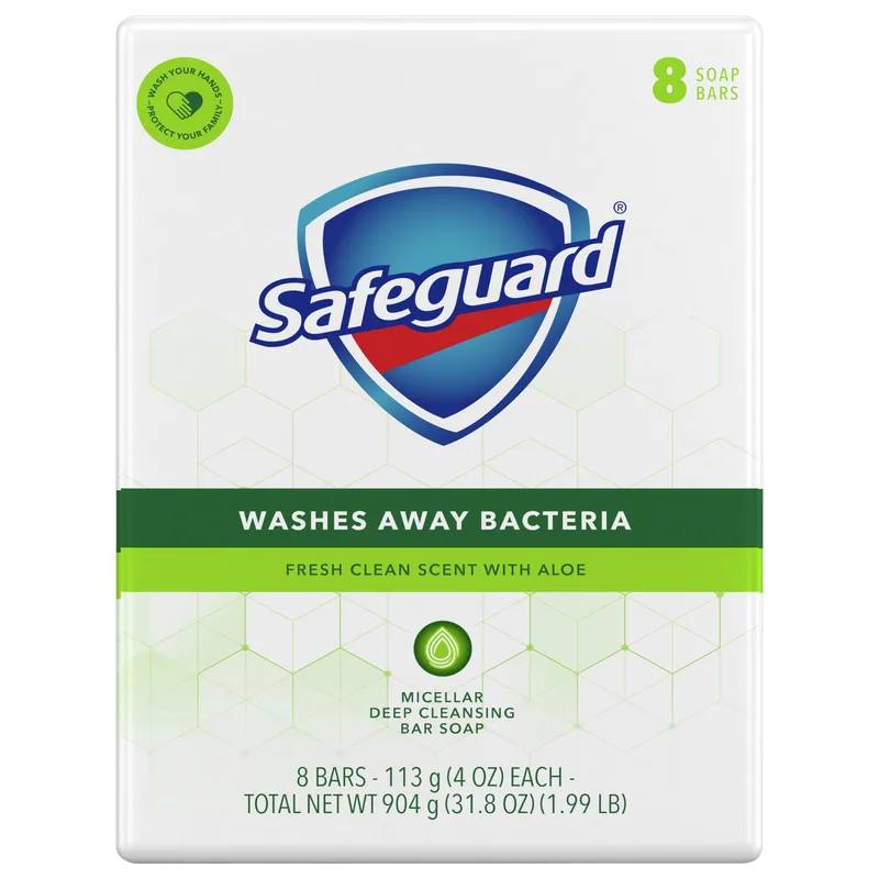 Safegurd Bar Soap, Fresh Clean