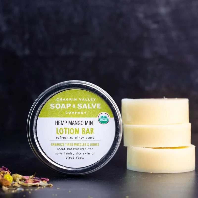 Company Lotion Bar, Hemp Mango Mint