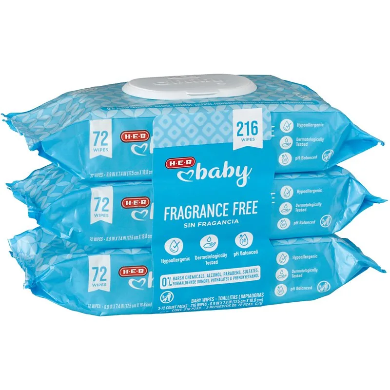 Baby Fragrance Free Wipes