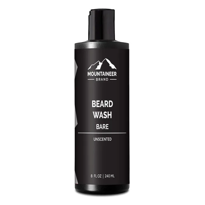 Natural Beard Wash/Shampoo, Bare
