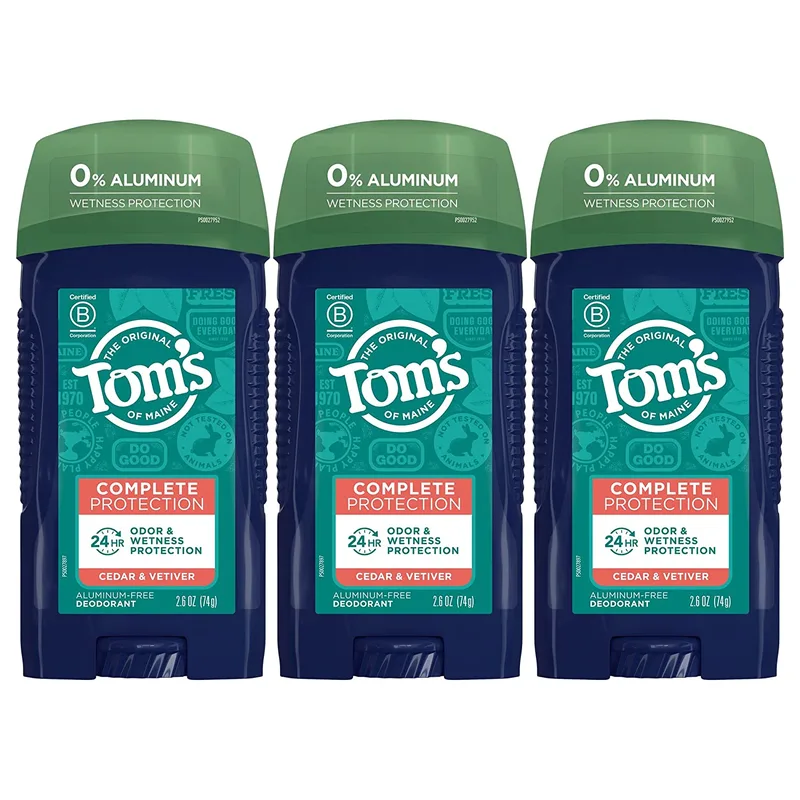 Complete Protection 24 Hr Aluminum Free Deodorant, Cedar & Vetiver
