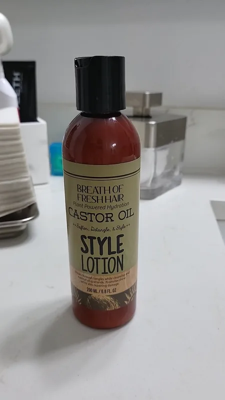 Breath of Fresh Hair Castor Oil Style Lotion