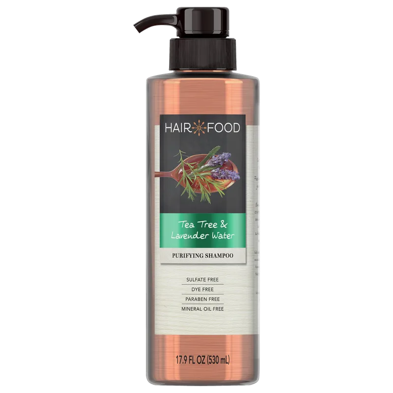 Purifying Treatment Shampoo Infused with Tea Tree and Lavender