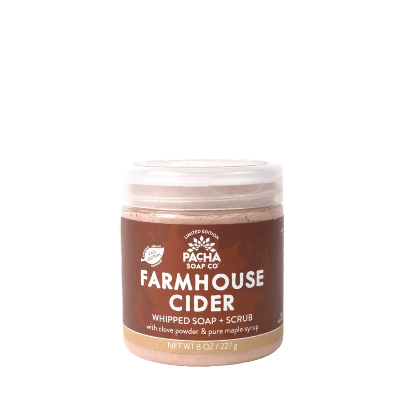Farmhouse Cider Whipped Soap + Scrub