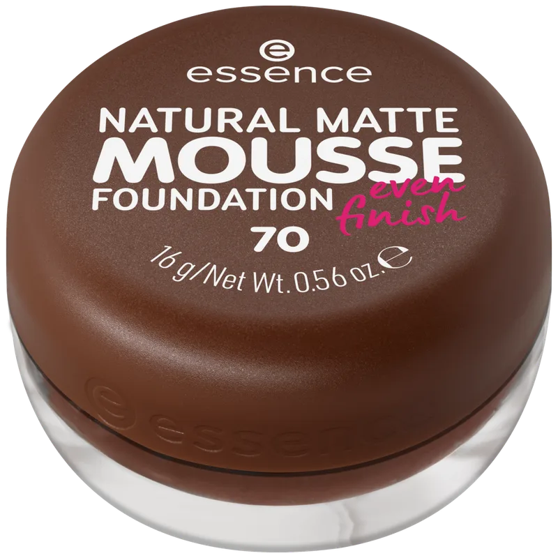 Natural Matte Mousse Foundation, 70