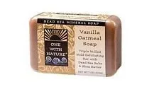 Dead Sea Minerals Triple Milled Bar Soap - Vanilla Oatmeal
