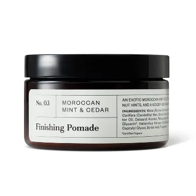 Finishing Pomade, No. 3 Moroccan Mint & Cedar