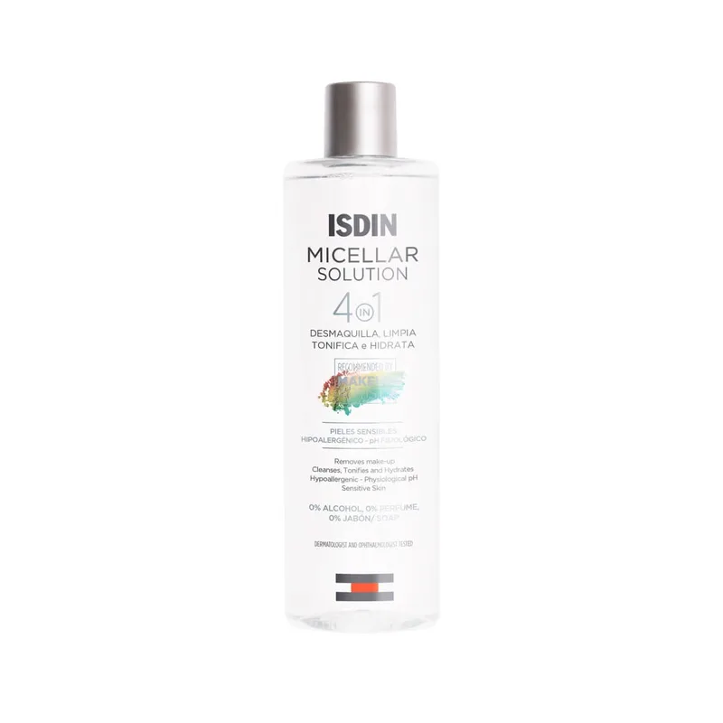 Micellar Solution, 4 in 1 Makeup Remover, Cleanser, Hydrating Toner
